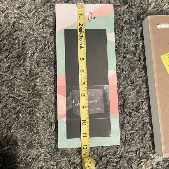 Farmhouse Chalkboard \"TO DO\" Wall Plaque Chalk Set of 4 Teachers Office Home - Picture 5 of 8